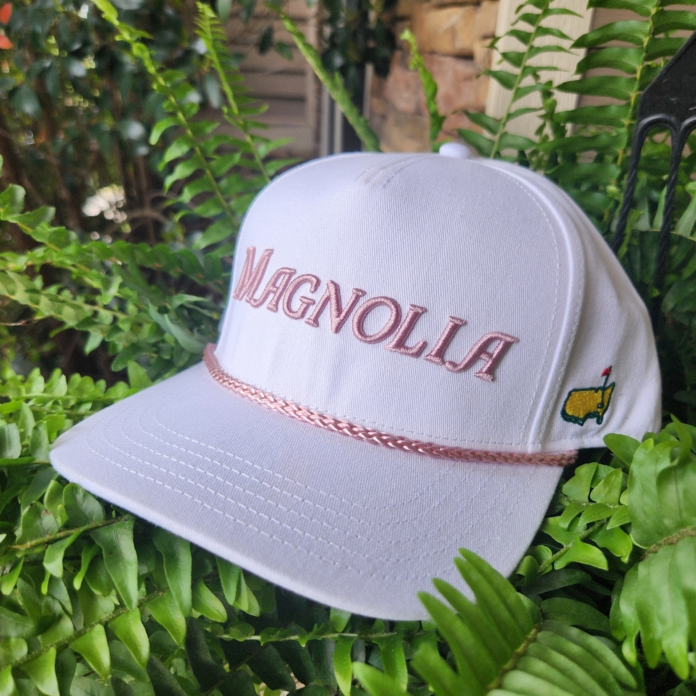 NWT Magnolia Masters  Cap with Green Trim LIMITED EDITION